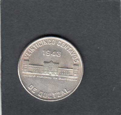 Beschrijving: 25 Centavos MAP   